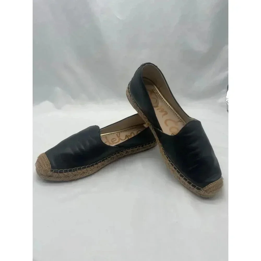 Sam Edelman Kesia‎ Slip On Espadrille in Black Size 8